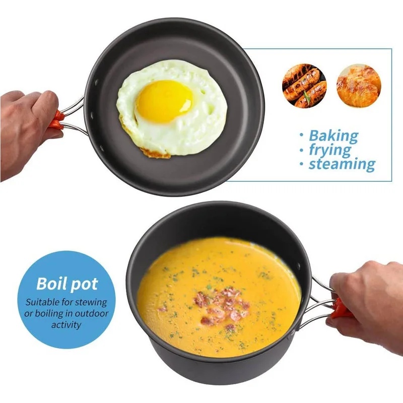 Campingkookset Campingkookgere - Camping Cooking Rice recensie en prijs