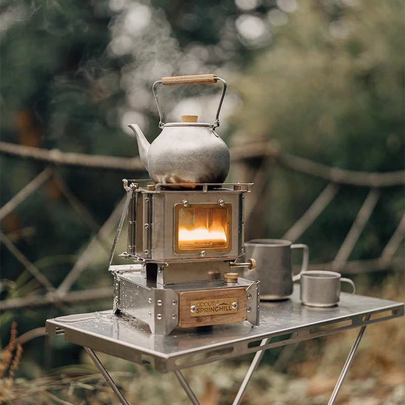 Vintage stijl campingkachel Du - Camping Double Cooking Stove recensie en prijs
